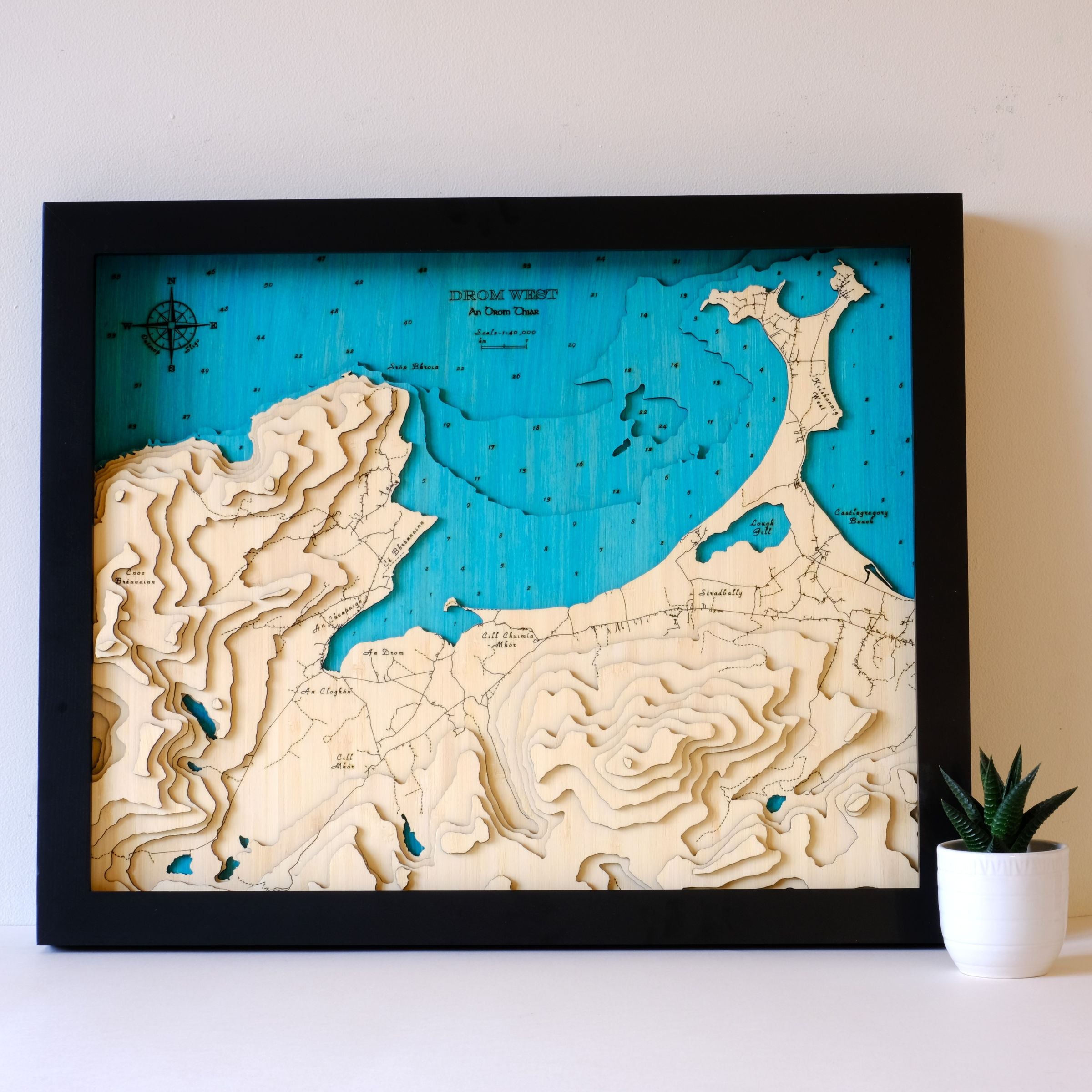 Brandon Bay 3d map Medium