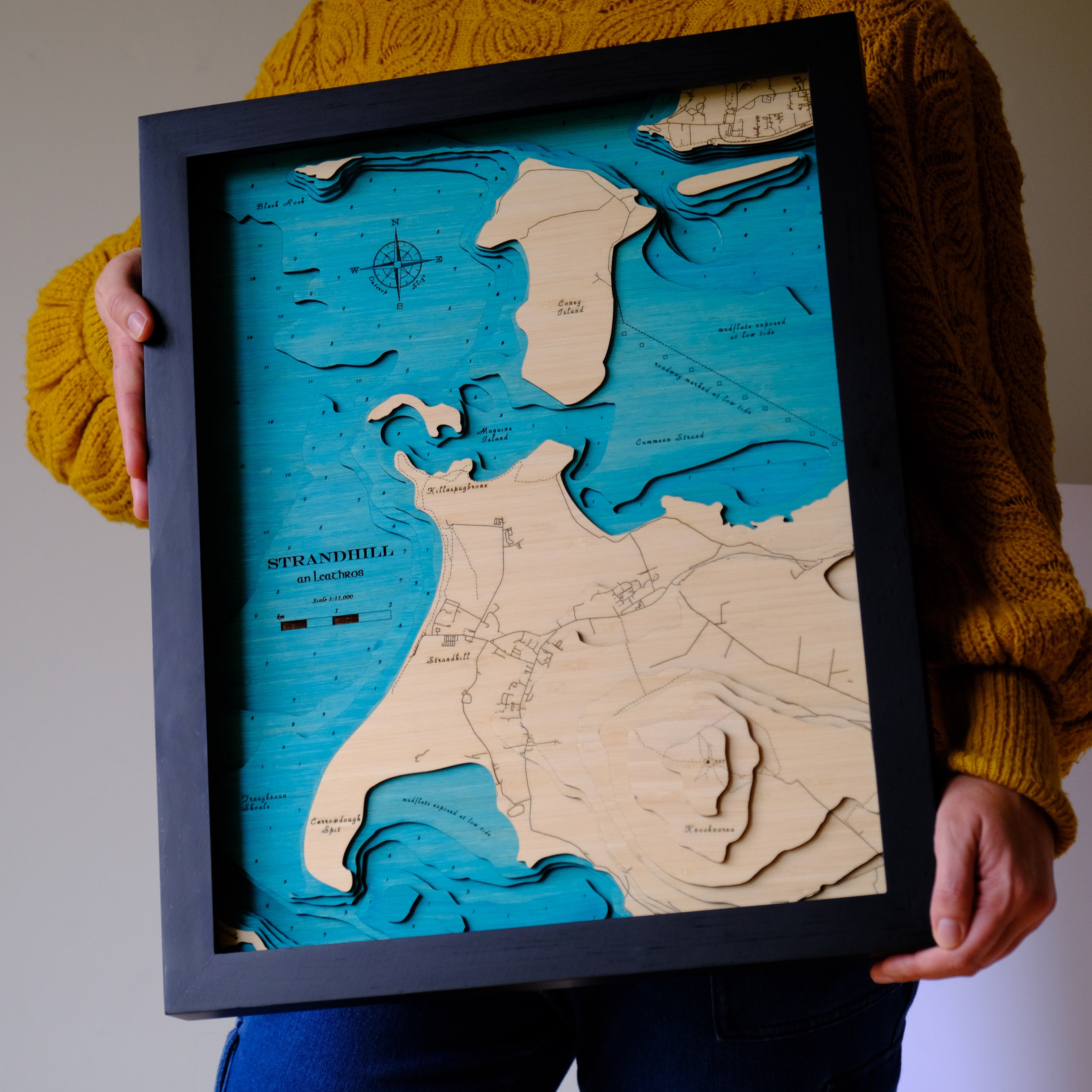 Strandhill 3d map medium