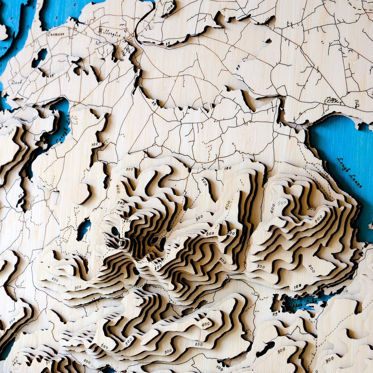 Dooks Mountains 3d map Medium