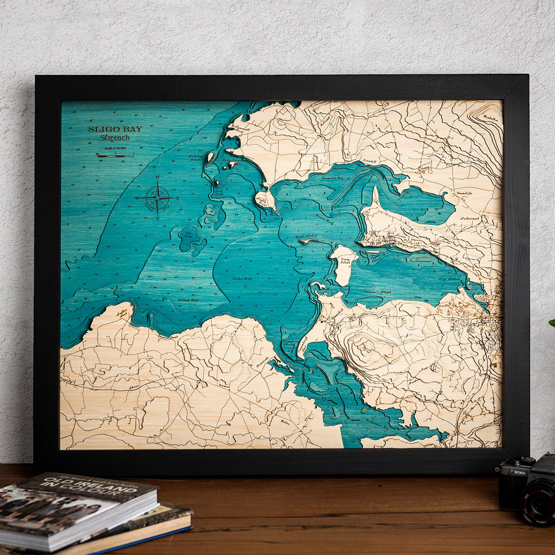 Sligo Bay 3d map Large HD