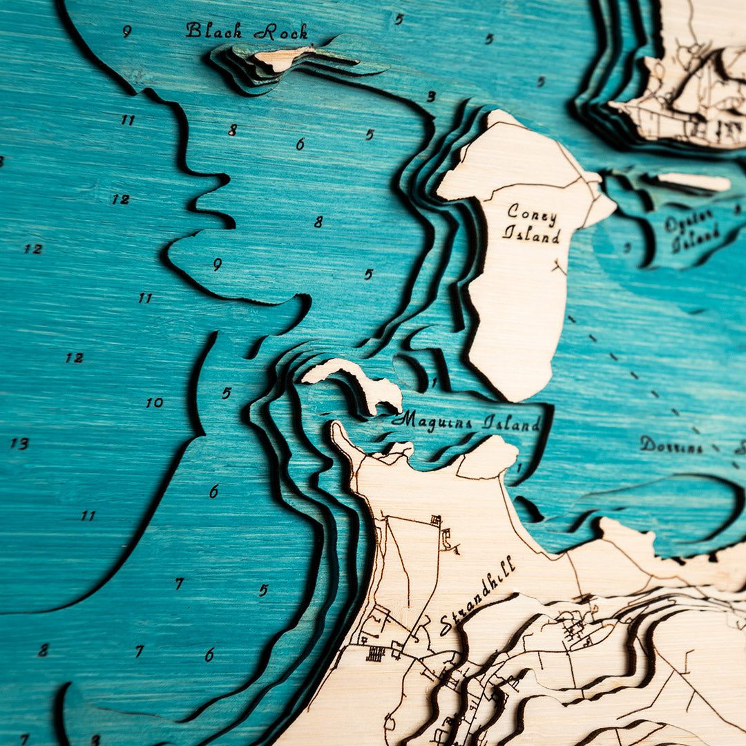 Sligo Bay 3d map Large HD