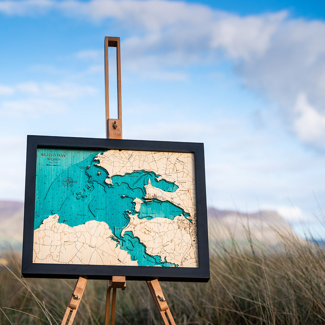 Sligo Bay 3d map medium