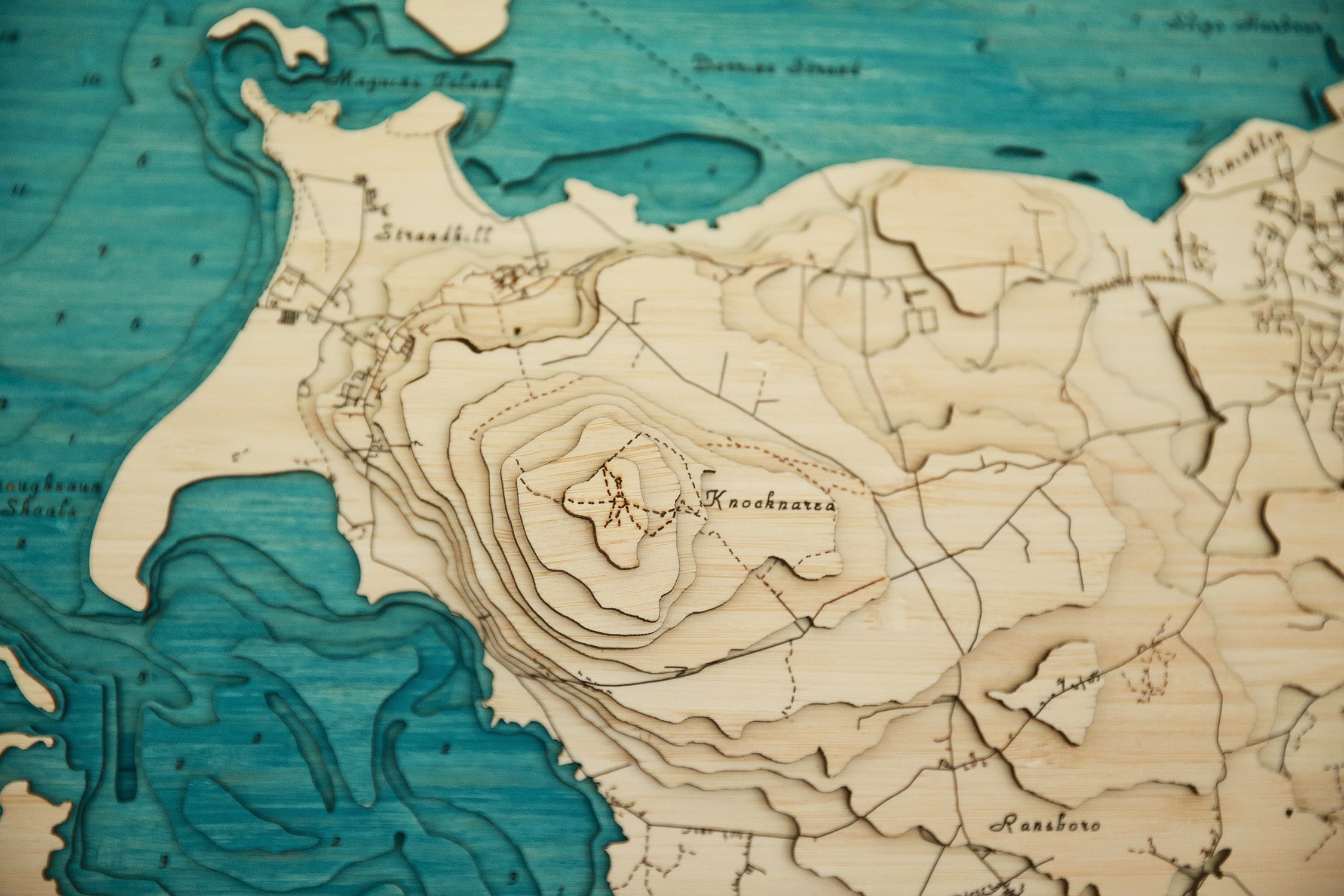 Sligo Bay 3d map Large HD