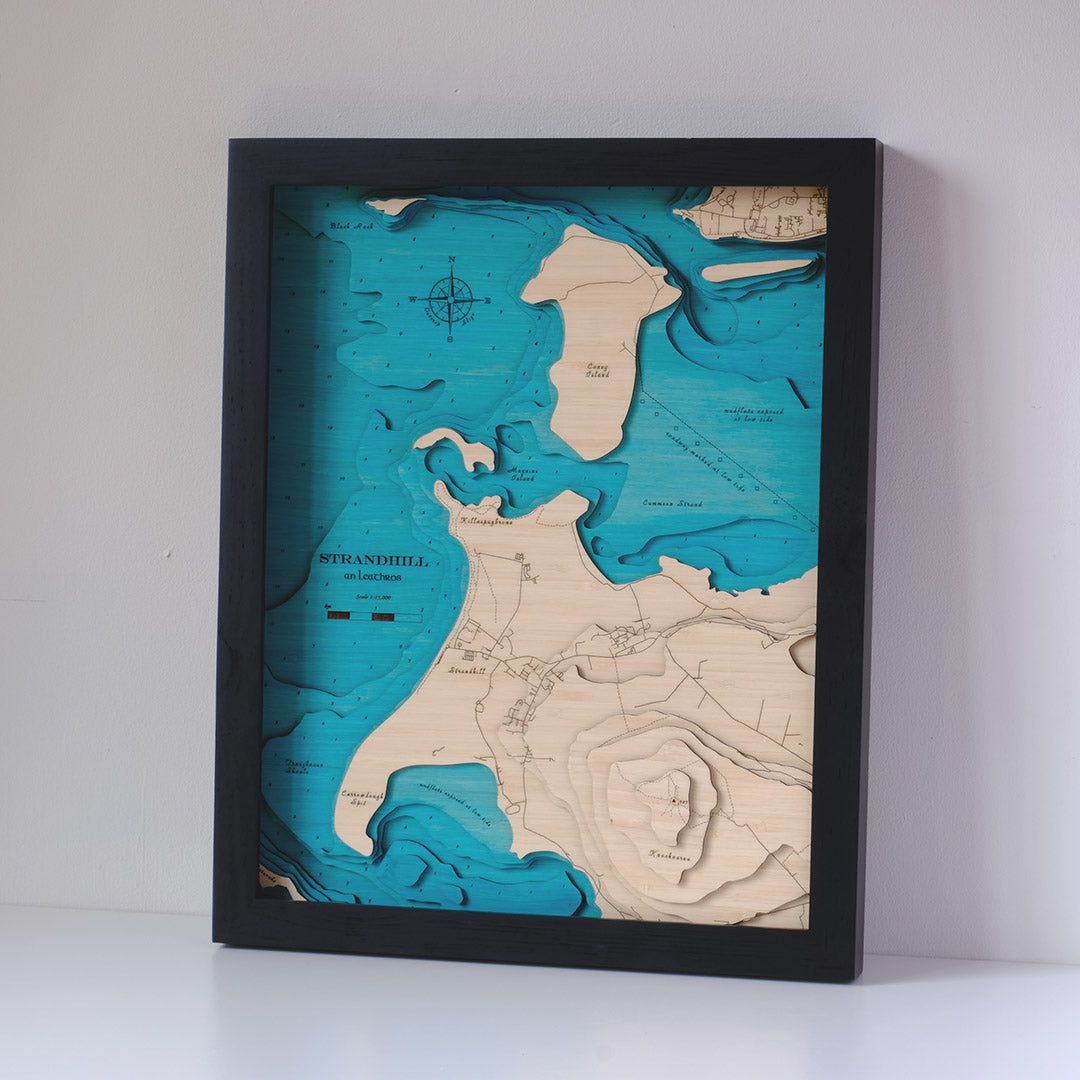 Strandhill 3d map medium