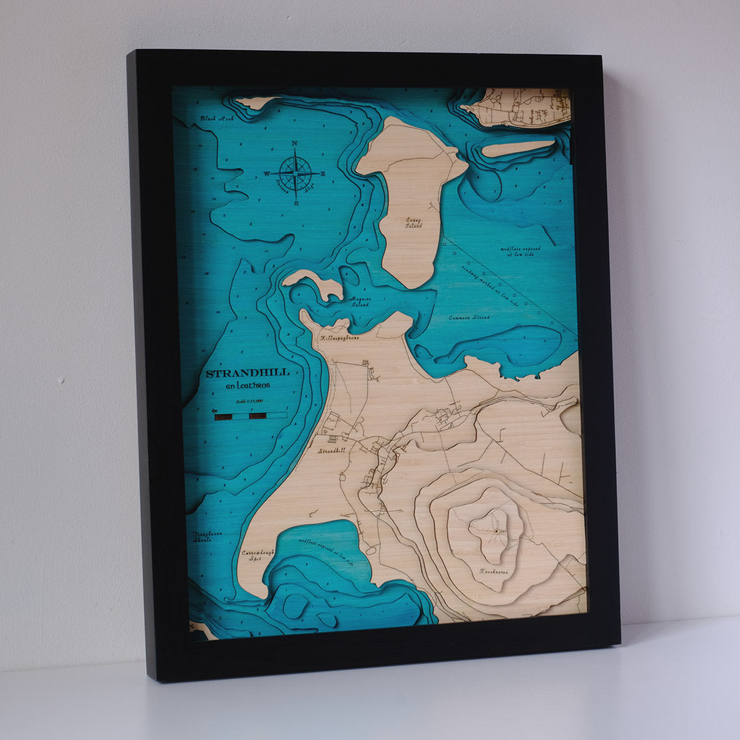 Strandhill 3d map medium