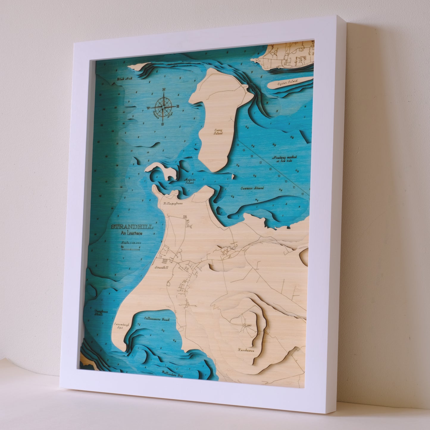 Strandhill 3d map medium