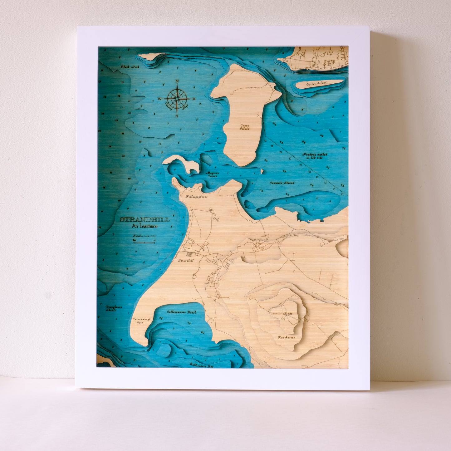 Strandhill 3d map medium
