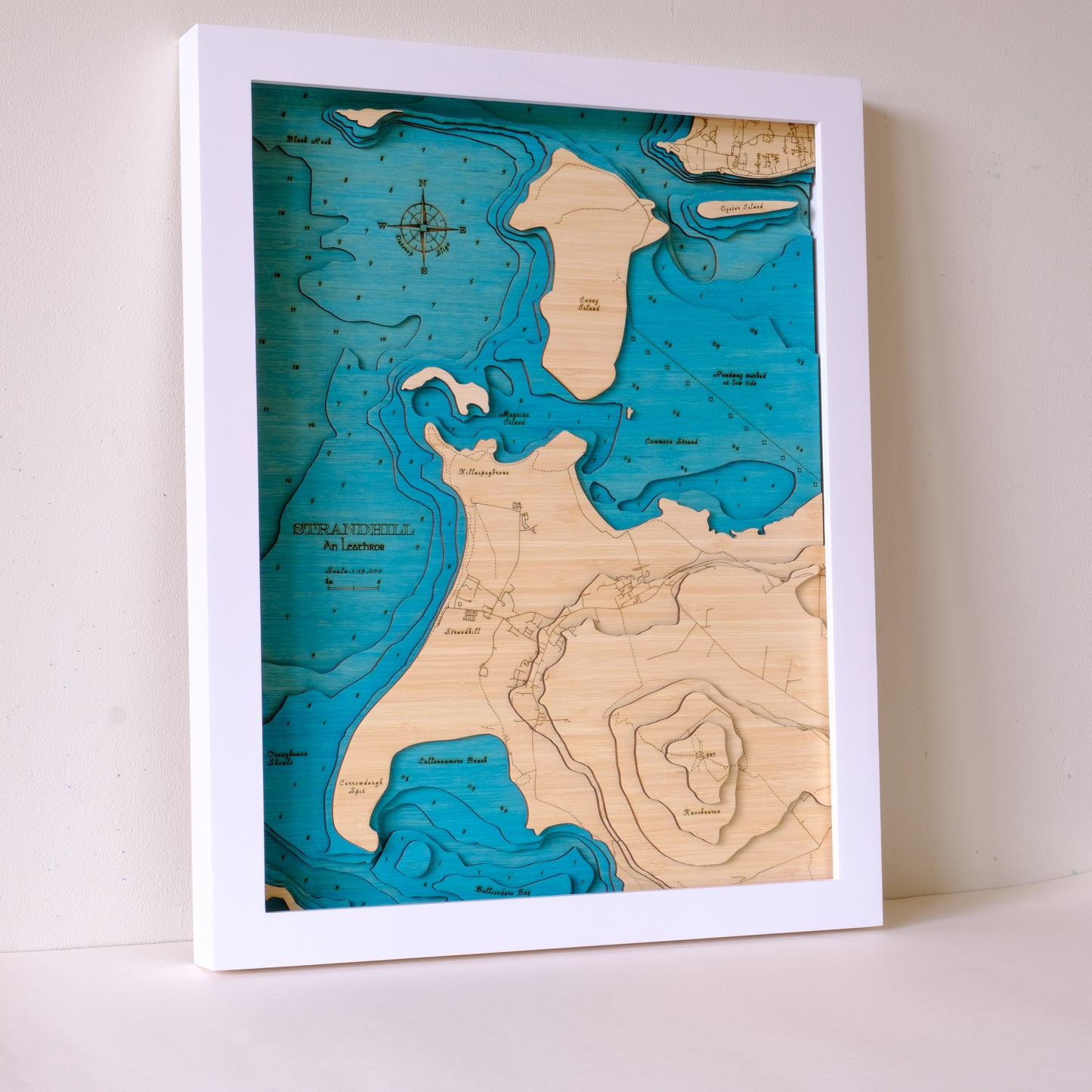Strandhill 3d map medium