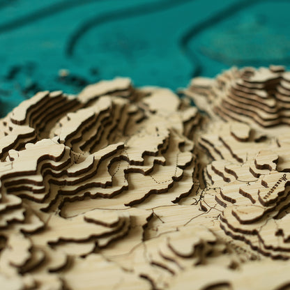 Donegal Bay 3d map large HD