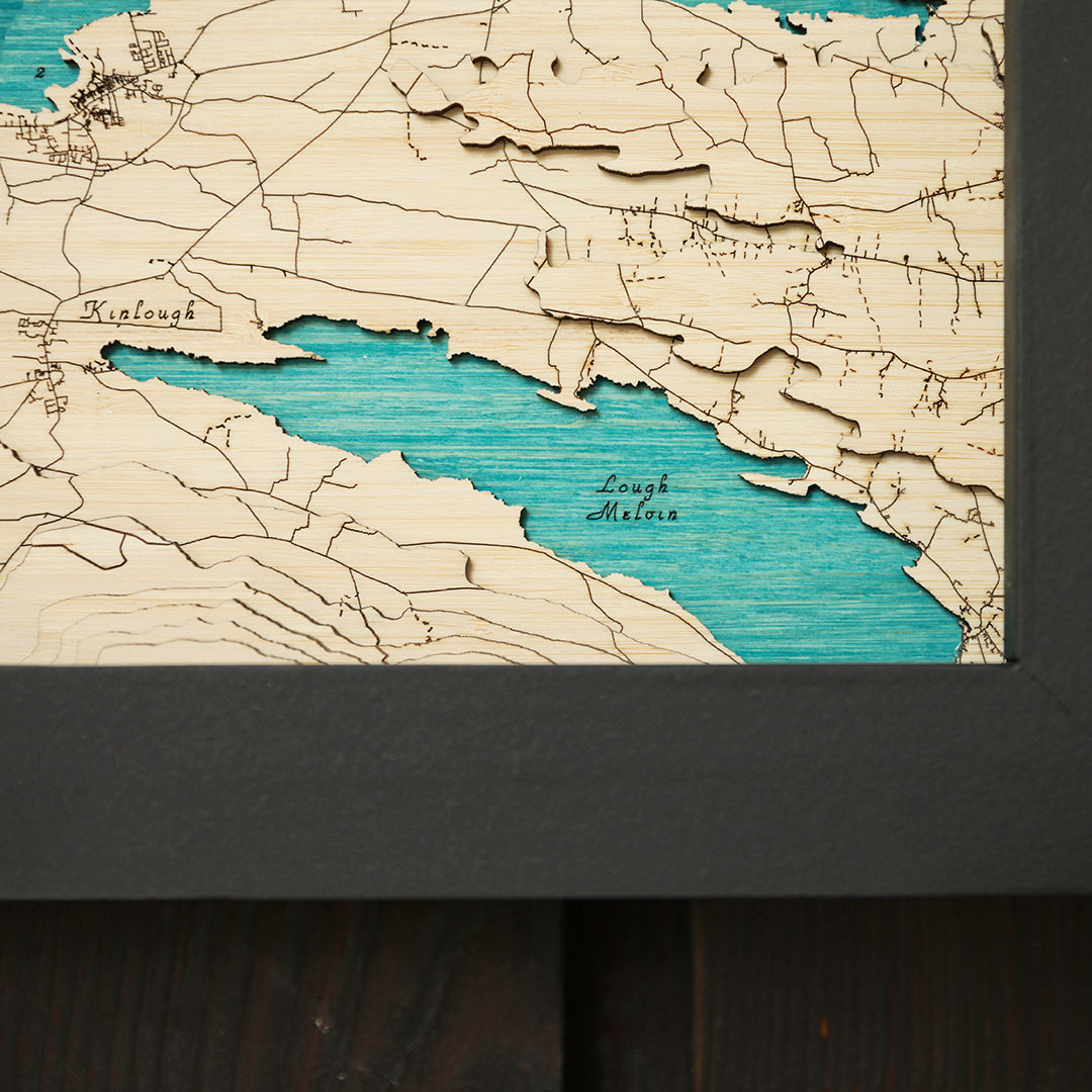 Donegal Bay 3d map large HD