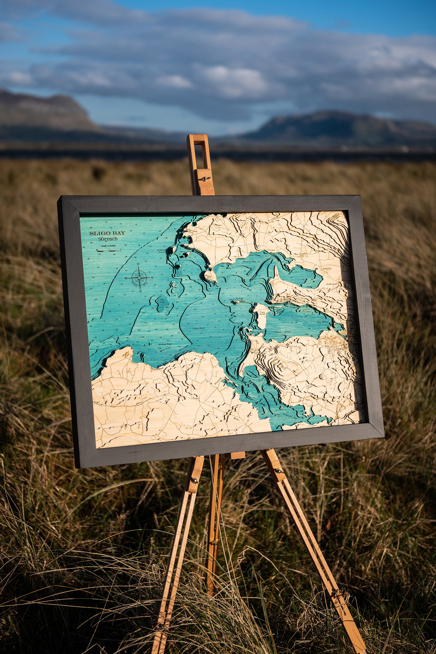 Sligo Bay 3d map Large HD