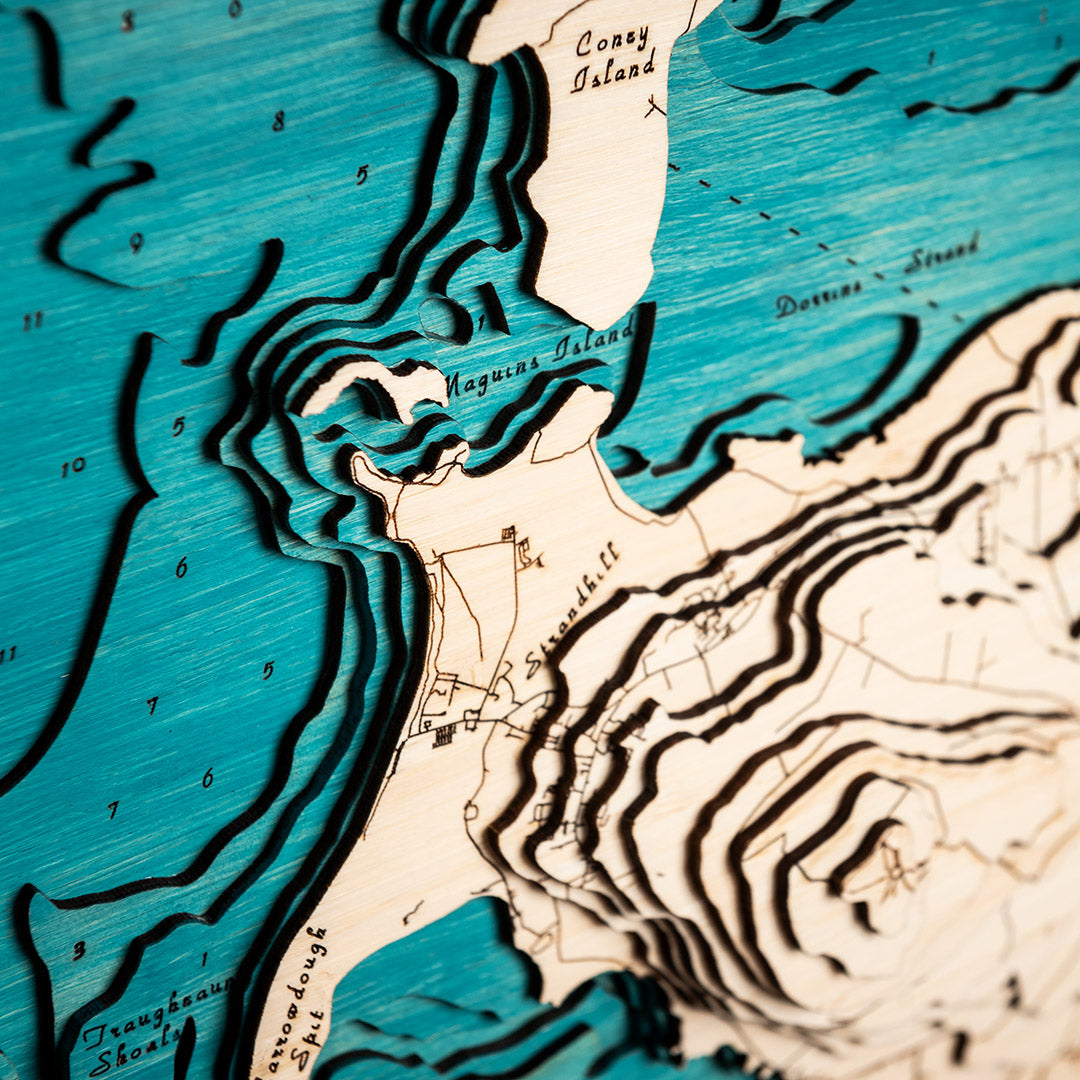 Sligo Bay 3d map Large HD