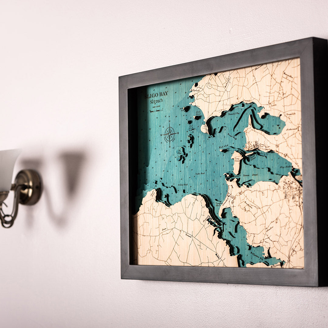 Sligo Bay 3d map medium