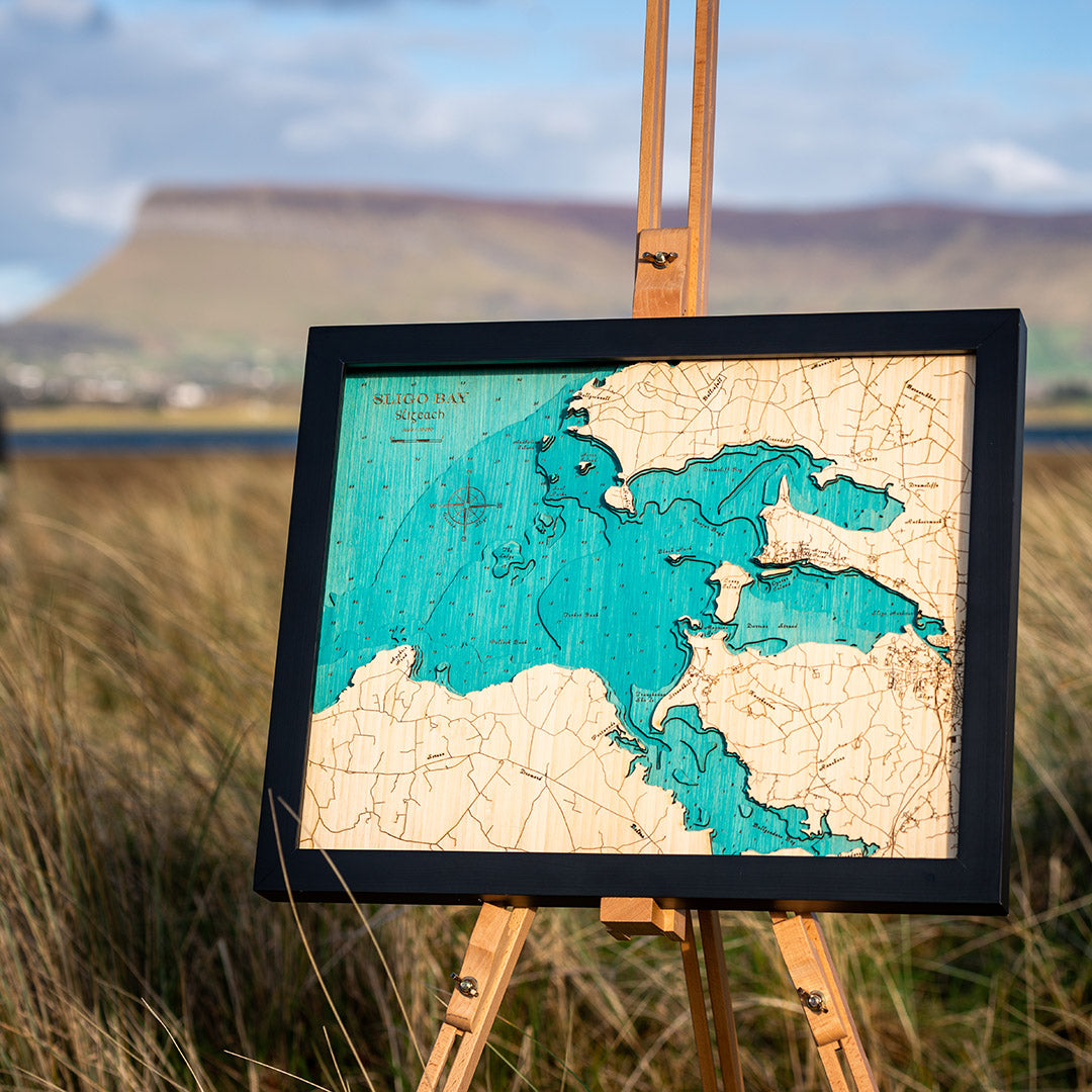 Sligo Bay 3d map medium