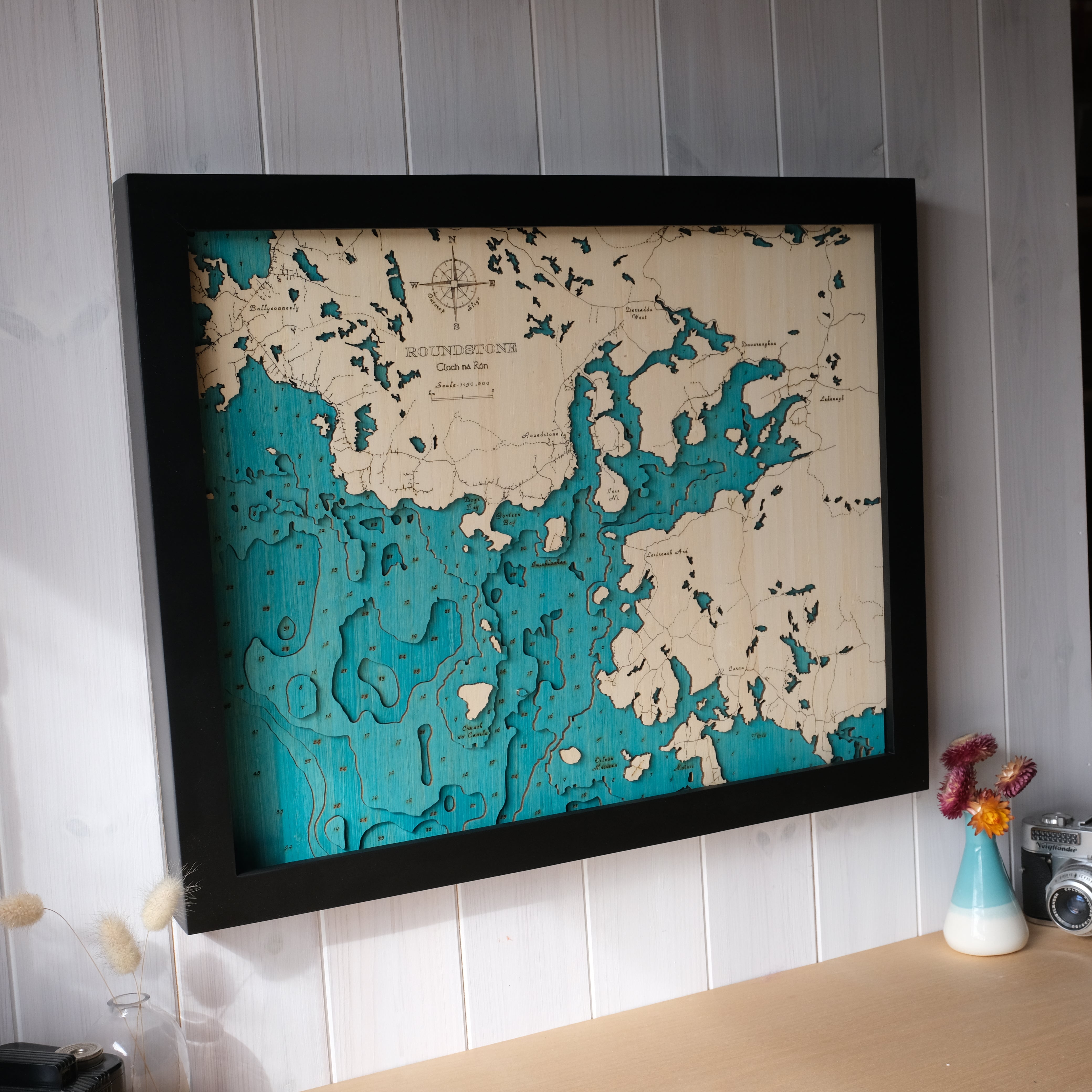 Roundstone 3d map Medium