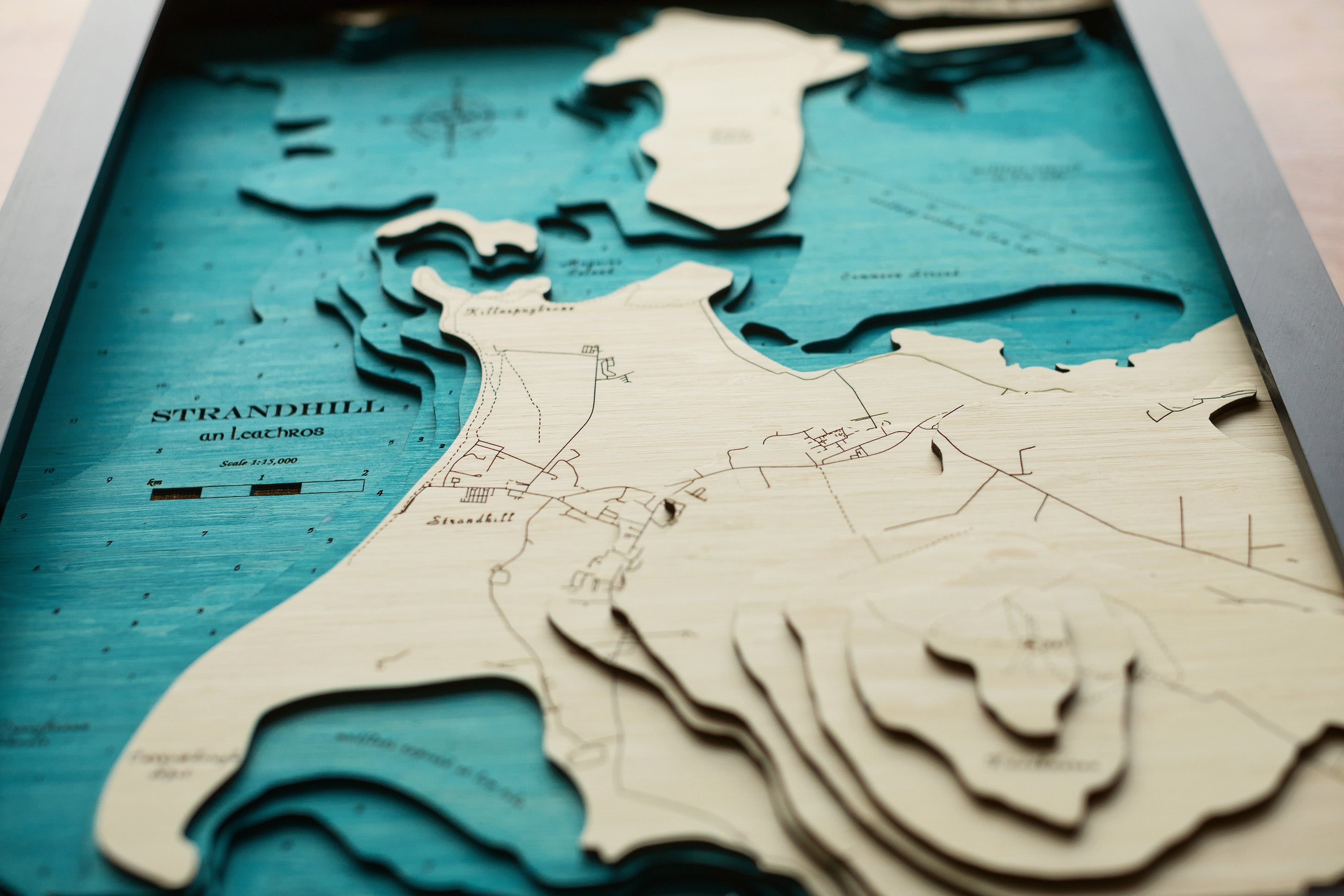 Strandhill 3d map medium